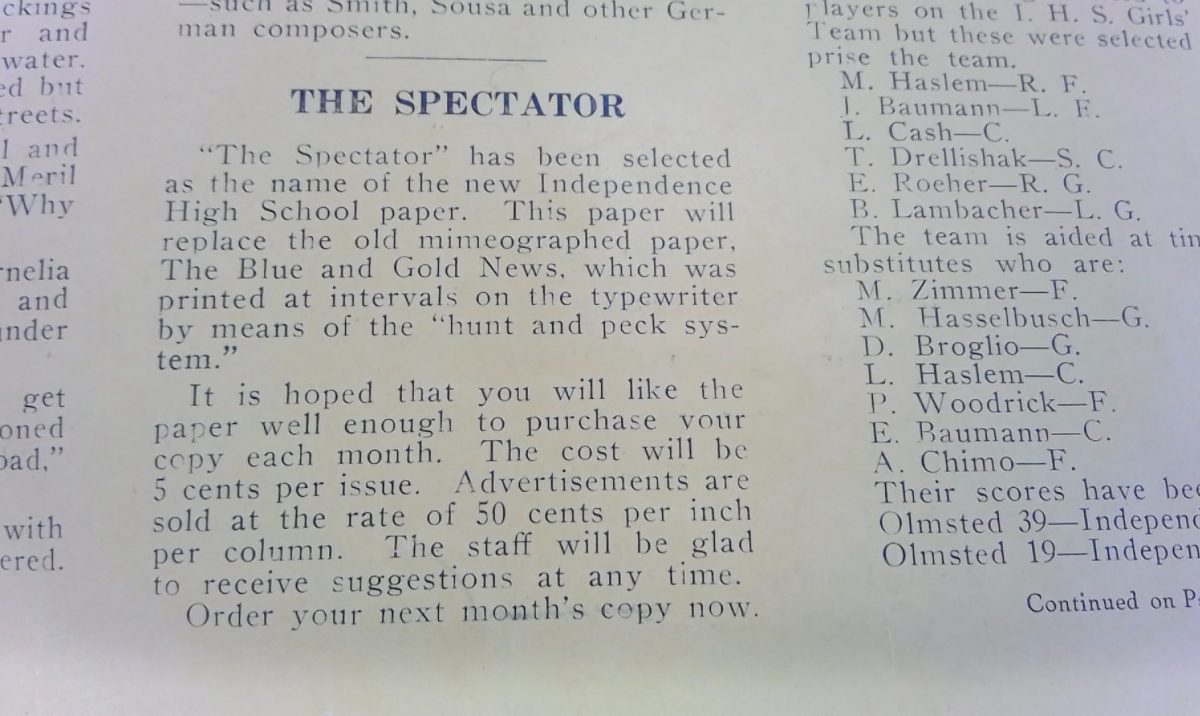 Throwback News - February 1926