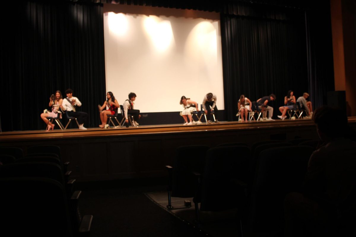 The Top 5 candidates getting ready for "Who's most likely to?".