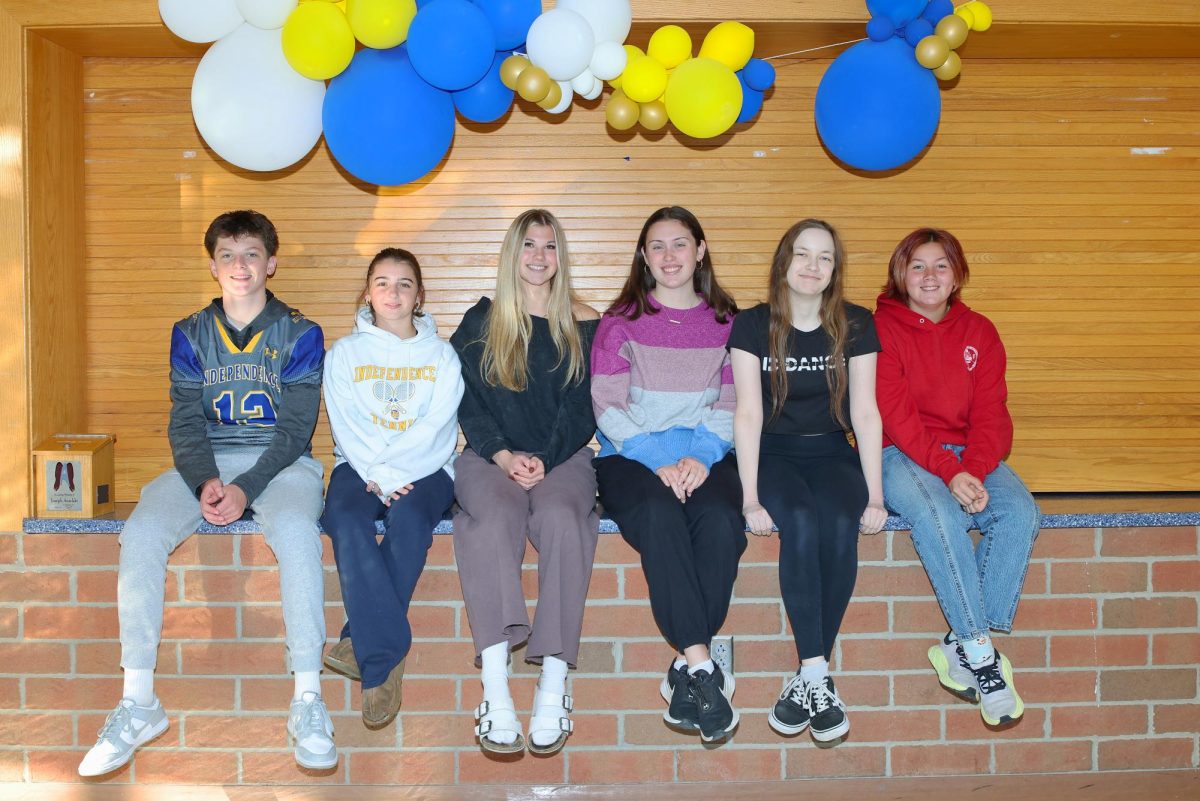 2025 Spectator staffers Ryan Suhy, Alyssa Carriero, Taylor Prosinski, Tillie Averre, Lilia Pawuk, and Quincy Carlisle