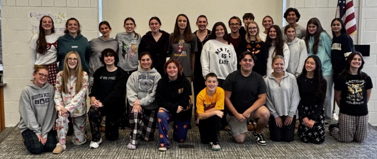 Back row: Cameron Bauman, Rachel Mehosky, Lauren Olexa, Penny Averre, Tillie Averre, Tatiana Randjelovic, Lauren Dalrymple, Jillian Frazer, Matthew Liepert, Thomas Graham, Rylee Sherard, Adriana Randjelovic, Addie Savage , Brayden Kolar, Tess Rienerth, Maya Toth, Melina Rodriguez.
Front Row- Paige Noggle, Scarlett Lewis, Freddy Averre, Jamie Tresp, Marian Carlisle, Charlie Hill, Giovanni Hasrouni, Katie Ksiazka, Noelle Kitagawa, and Lucy Double. 
Not Pictured-Luke McCarthy,