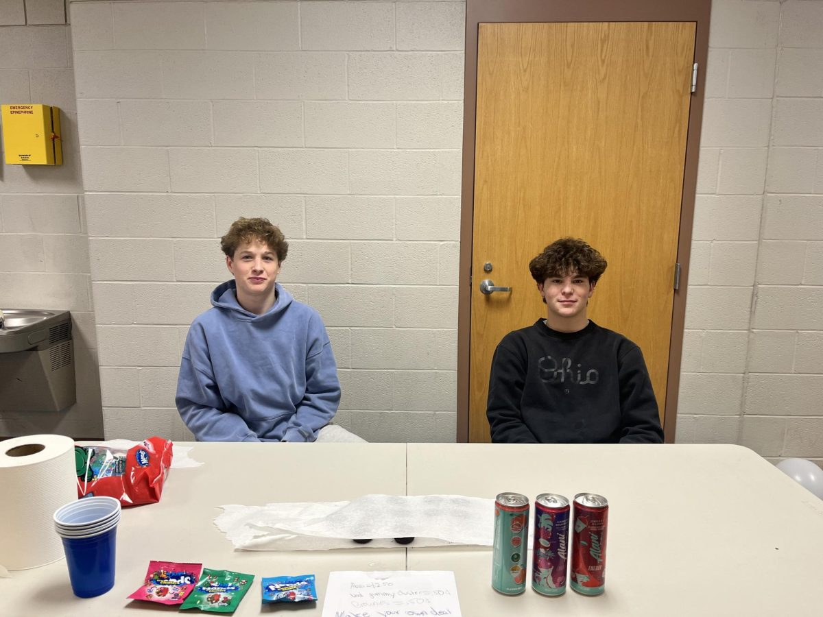 Sophomores Max DiGeronimo and Sam Ressler 