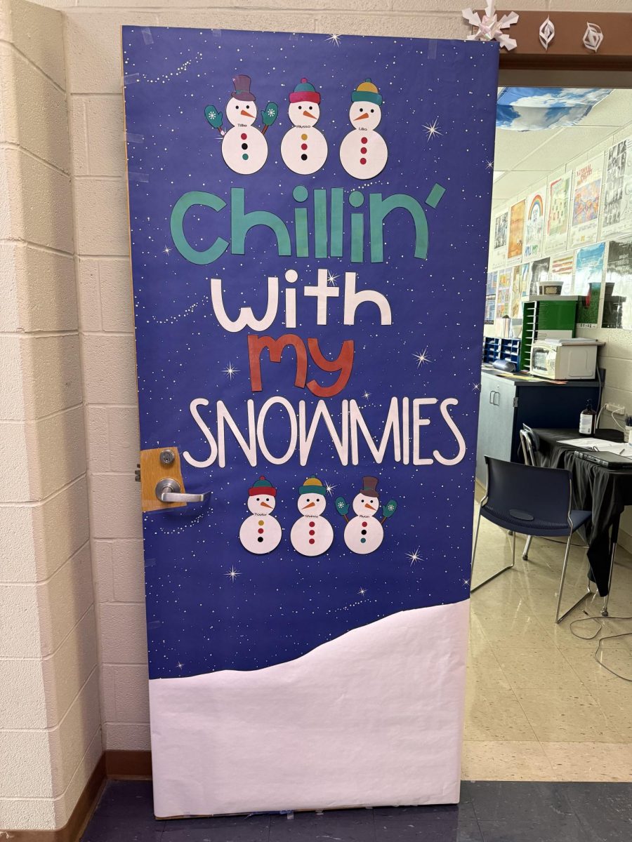 Mrs. Kanzinger's Door- Back