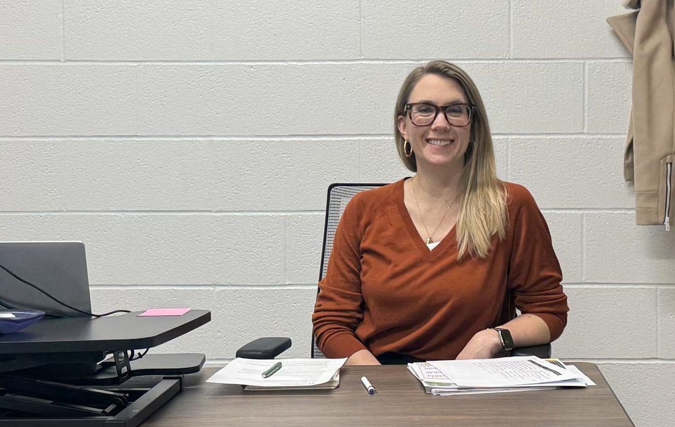 Career Counselor Rachel Barbiaux in her office.