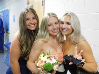 L-R: Elle Schaefer, Katie Ksiazka, and Katelyn Deblock 
